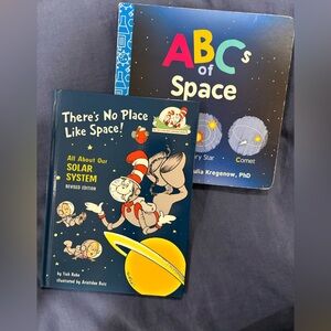 Dr. Seuss There's No Place Like Space! And the ABC’s of Space - 2 Books